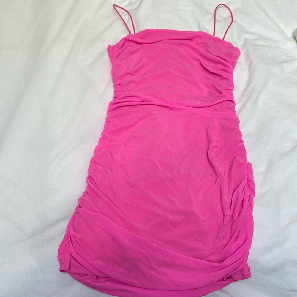 Pink Mini Dress